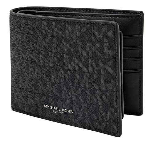 michael kors bi fold wallet|Michael Kors men's billfold wallet.